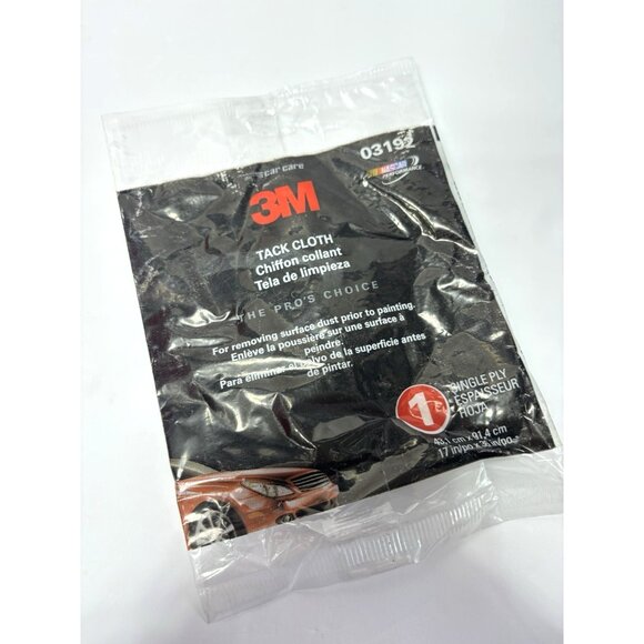 3M Tack Cloth Sticky Dust Remover Lint Free Cleaning Cloth for Painting Auto NEW - Picture 3 of 4